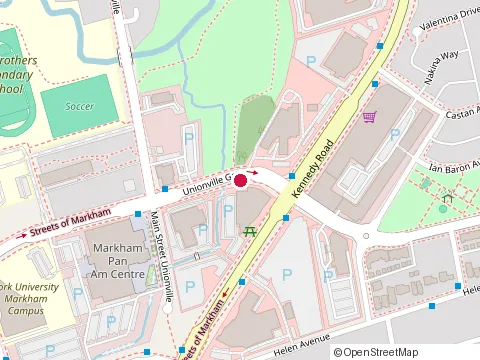 Location of South Unionville Oral & Maxillofacial Surgery at 32 South Unionville Ave #2001, Markham