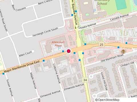 Location of Splish Splash Coin Laundry at 658 Major Mackenzie Dr E, Richmond Hill