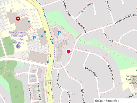 Location of Stamp Something at 36 Clements Rd E, Ajax