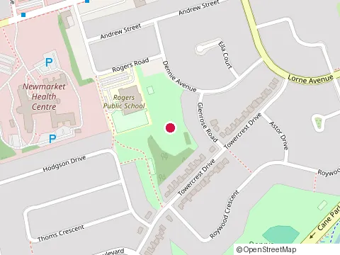 Location of Steadfast Bookkeeping at 214 Chilcott Cres, Newmarket