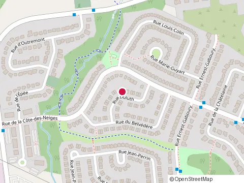 Location of Stec Amenagement at 207 Rue de la Cote-des-Neiges, Gatineau