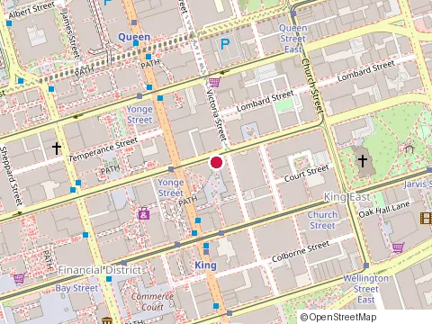 Location of Baldwin Sennecke Halman Llp at 900-25 Adelaide St E, Toronto