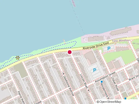 Location of Student Works Painting at 257 Lincoln Rd, Windsor