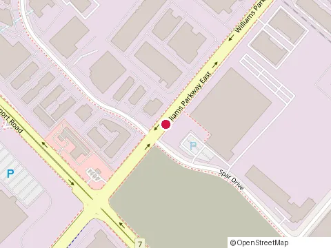 Location of Sunrise Insurance & Financial Group at 1-2131 Williams Pky, Brampton