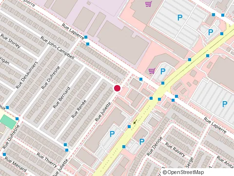 Location of Sushi Newman at 7763 Newman Blvd, LaSalle