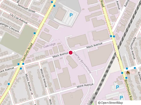 Location of The George Graham Co at 63 Mack Ave, Toronto