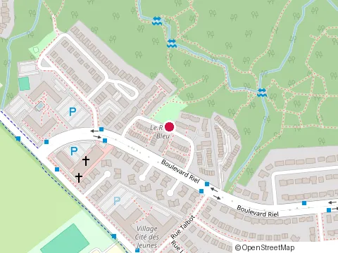 Location of The Green Gardener at 50 Rue du Ravin-Bleu, Gatineau