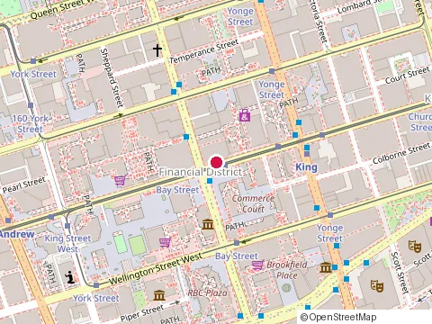 Location of The Mortgage Insurance Company Of Canada at 44 King Street W, Toronto