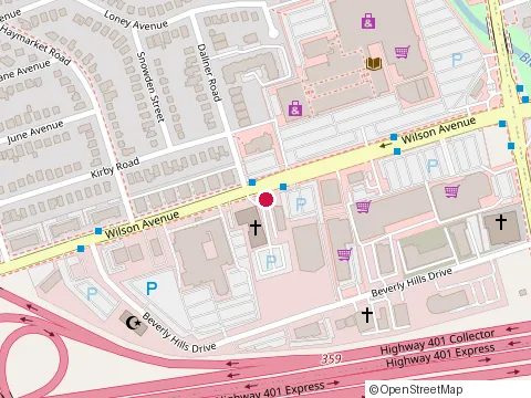 Location of 2178632 Ontario Ltd at 1700 Wilson Ave, North York