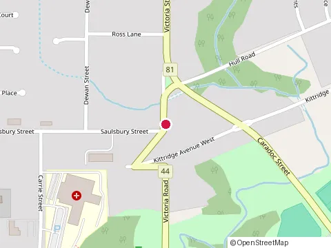 Location of Burger King at 640 Victoria St, Strathroy