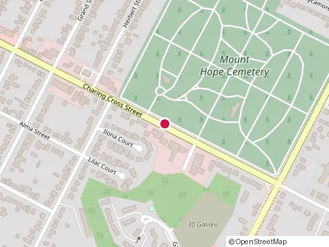 Location of The Tooth Corner On Charing Cross St at 143A Charing Cross St, Brantford
