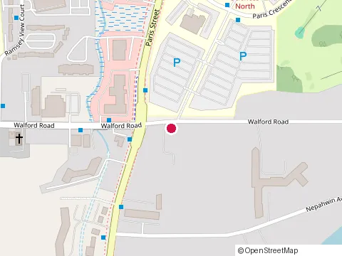 Location of The Walford Sudbury at 99 Walford Road, Sudbury