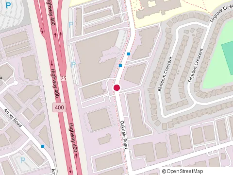Location of Thermoluxe Door Systems at 501 Oakdale Rd, Toronto