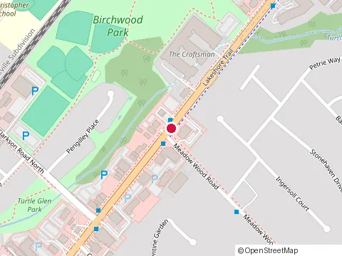 Location of Think Twice Inc at 1679 Lakeshore Rd W, Mississauga