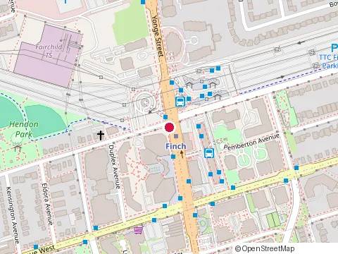Location of Thinkinsure at 1900-5700 Yonge St, North York
