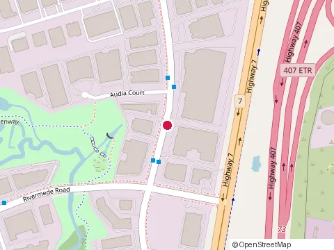 Location of Toronto Door Repair Inc at 328 N Rivermede Rd, Concord