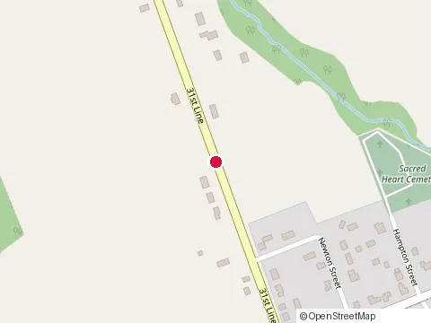 Location of Tvh Contracting Inc. at 563969 Karn Rd, Ingersoll