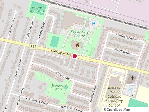 Location of Aramark Canada Ltd at 145 Livingston Ave, Grimsby