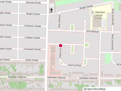 Location of Aramark Canada Ltd at 627 Cherry Dr, Sarnia