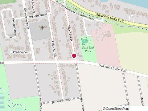 Location of Aramark Canada Ltd at 2425 Clover Ave, Windsor