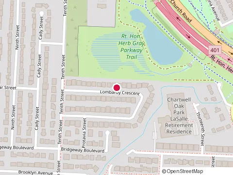 Location of Umberto Excavating at 2749 Lombardy Crescent, LaSalle