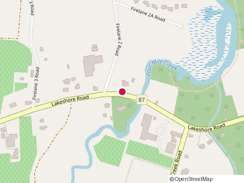 Location of Under Armour Factory House at 300 Taylor Road Space, Niagara On The Lake