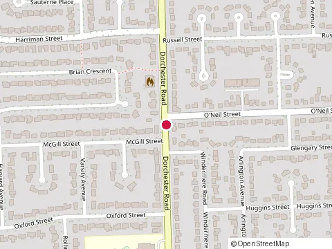 Location of Viktor Aleksiev Niagara Real Estate at 4025 Dorchester Rd, Niagara Falls