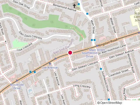 Location of Virginia Wilson Cga at 579 Kingston Rd, Toronto