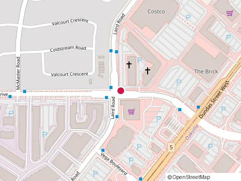 Location of City View Chiropractic Clinic at 5-3075 Ridgeway Dr, Mississauga