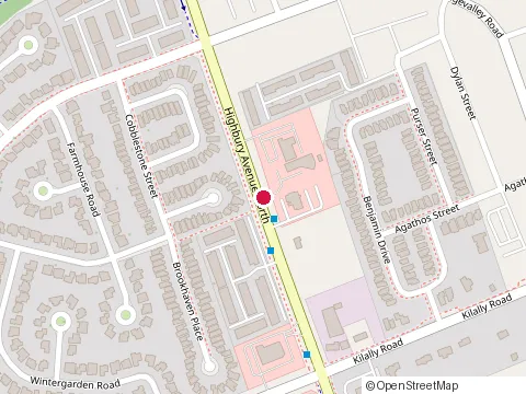 Location of Walter J. Cooper at 1504 Highbury Ave N, London