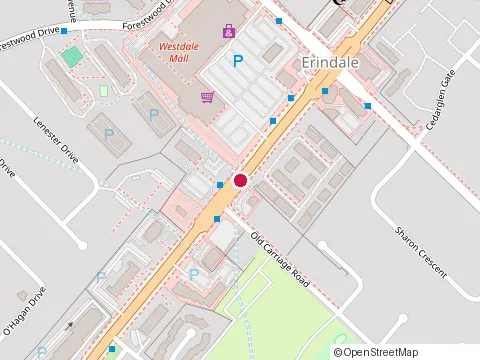 Location of Westdale Coin Laundry at 1151 Dundas St W, Mississauga