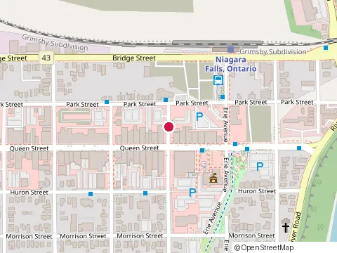Location of Wilson Financials at 4624 Ontario Ave, Niagara Falls