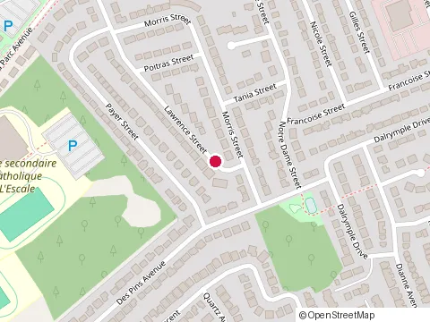 Location of Wolfe Professional Painting at 852 Rue Lawrence, Rockland