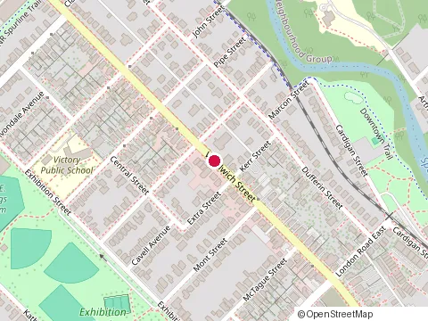 Location of Woolcott Krashinsky Llp at 380 Woolwich St, Guelph