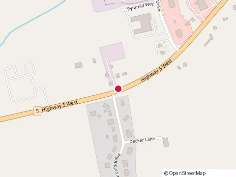 Location of Workplace Safety And Insurance Board-Collections Branch at 120 King St W, Hamilton
