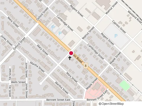 Location of Bluewater Restaurant at 289 Huron Rd, Goderich