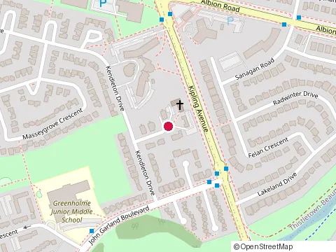 Location of Youth Without Shelter at 6 Warrendale Crt, Etobicoke