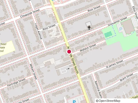 Location of Mamasim Meal Support Services at 884 Adelaide St N, London