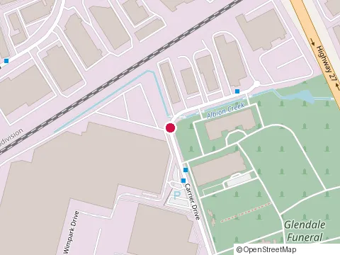 Location of Dominion Warehousing-Distr Svc at 225 Carrier Dr, Etobicoke