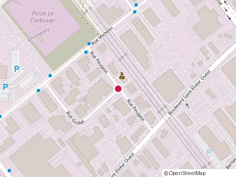 Location of Abb Électrification Canada Inc at 3060 Rue Peugeot, Laval