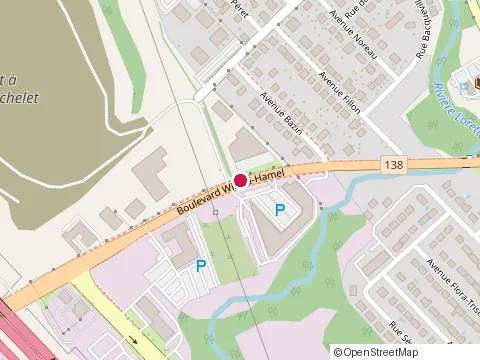 Emplacement de Aecom au 4700 Wilfrid-Hamel Blvd, Québec