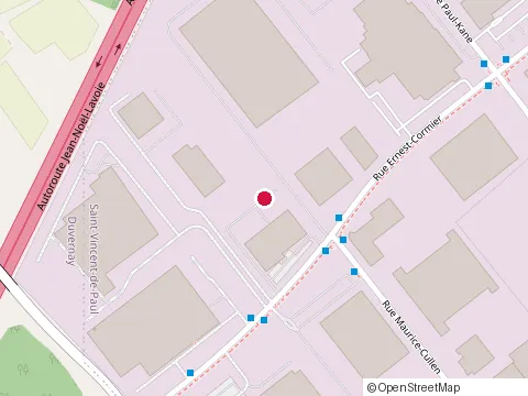 Location of Alimentation Couche Tard Inc at 5540 Rue Ernest-Cormier, Laval