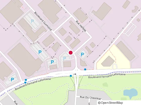 Location of Arcadis at 825 Boulevard Guimond, Longueuil