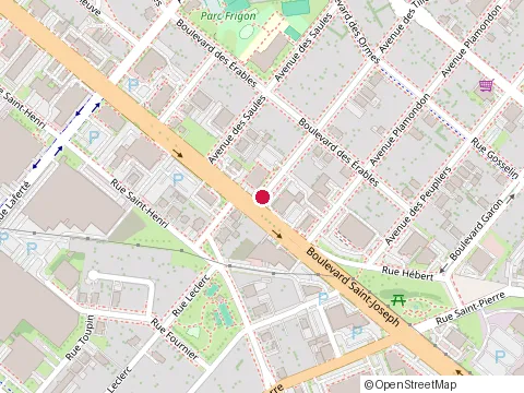 Location of Assurance Groupe Labonté Provencher at 97 avenue des Tilleuls, Drummondville