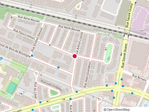 Location of Azar Bookkeeping &Tax Services Inc at 10100 Rue Paul-Comtois, Montréal