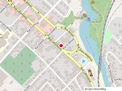 Location of Banque de Montréal at 428 Rue Lafontaine, Rivière-du-Loup