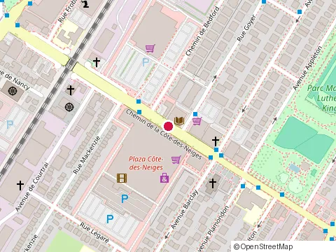 Location of Bibliothèque Interculturelle at 6767 Chemin de la Côte-des-Neiges, Montréal