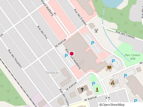 Location of Bmo Bank Of Montreal at 1275 Bd Wallberg, Dolbeau-Mistassini