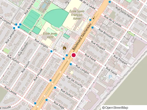 Location of Bmo Bank Of Montreal at 601 Taschereau Blvd, La Prairie