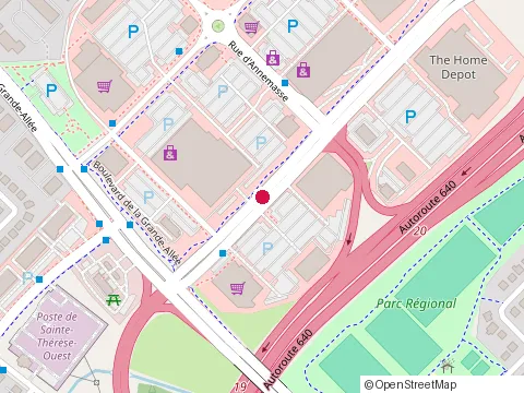 Location of Bmo Bank Of Montreal at 2310 boulevard du Faubourg, Boisbriand